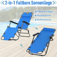 Liegestuhl Hochlehner Gartenstuhl Campingsessel