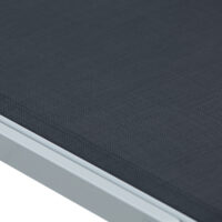 Liegestuhl Sonnenliege 5-fach verstellbar Netzbezug