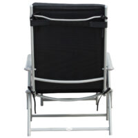 Liegestuhl Sonnenliege 7-fach verstellbar mit Auflage