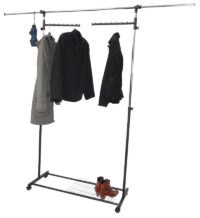 Luxus Kleiderwagen Kleiderständer Rollgarderobe fahrbar