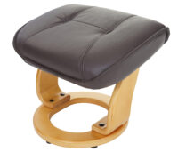 MCA Fernsehsessel Relaxsessel Hamilton Echtleder braun