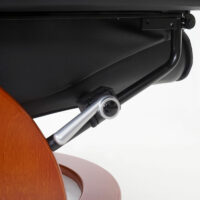 MCA Fernsehsessel Relaxsessel Hamilton Echtleder schwarz honigfarben