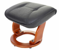 MCA Fernsehsessel Relaxsessel Hamilton Echtleder schwarz honigfarben