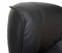 MCA Fernsehsessel Relaxsessel Hamilton Echtleder schwarz honigfarben