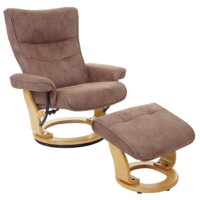 MCA Fernsehsessel Relaxsessel Hamilton Textil antikbraun