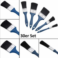 Malerpinsel Pinsel Set 30 Stück in 5 verschiedenen Grössen