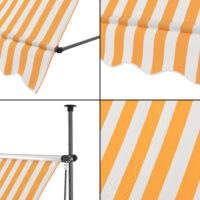 Klemmmarkise 150x120x200-300cm ohne Bohren