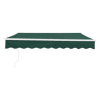 Gelenkarmmarkise Bitonto 250x200cm mit Handkurbel Dunkelgrün