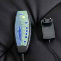 Massage Bürostuhl mit 7 Massagepunkte mit Fussstütze