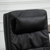 Massage Bürostuhl mit 7 Massagepunkte mit Fussstütze