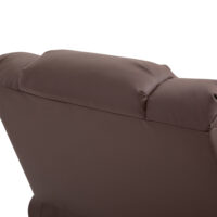 Massagesessel BigBUDDY Fernsehsessel mit Liegefunktion Braun