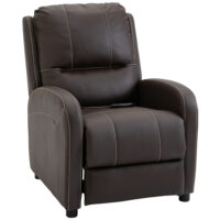Massagesessel TV-Sessel 6 Punkt Massage braun 70x88x100cm