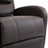 Massagesessel TV-Sessel 6 Punkt Massage braun 70x88x100cm