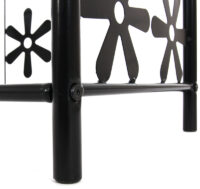 Metall Regal ~ 4 Böden Höhe 90cm