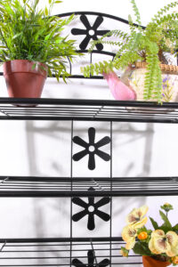 Metall Regal Genf ~ 5 Böden Höhe 112cm