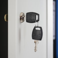 Metall Spind Schliessfach Valberg 183x58x50cm