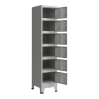 Schliessfach Spind Joroinen mit 6 Türen Stahl 180cm