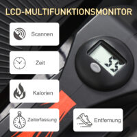 Mini Stepper mit LCD-Monitor Heimtrainer Pedaltrainer