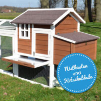 Mobiler Hühnerstall Hühnerhaus mit Freilaufgehege