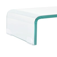 Monitorerhöhung Pretoria 80x30x13 cm Glas Transparent