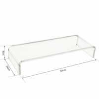 Monitorständer Monitorerhöhung Bildschirmständer aus Acrylglas