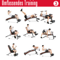 Multifunktion Hantelbank Kraftstation Trainingsbank