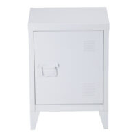 Nachtschrank Inari Aktenschrank Stahl Weiss