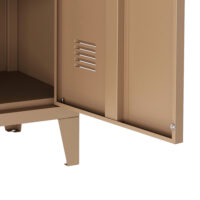 Nachttisch Inari Aktenschrank Hellbraun matt