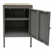 Nachttisch Industrial Stahl JAM-L84 63x40x40cm grau