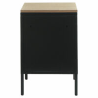 Nachttisch Industrial Stahl JAM-L84 63x40x40cm schwarz