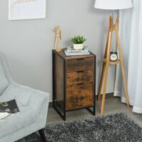 Nachttisch Kommode Vintage Rustikal 39x40x 6