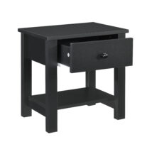 Nachttisch 40 x 29.7 x 41.5 cm Schwarz