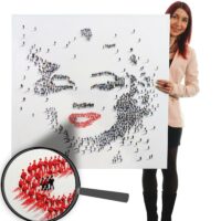 Ölgemälde Marilyn handgemaltes Ölbild ~ 100x100cm