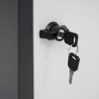 Paketbriefkasten Briefkasten verzinkt anthrazit-weiss