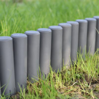 Palisade Espot 10er Set Beetumrandung 270cm Dunkelgrau