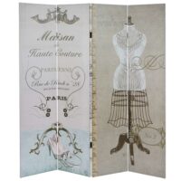 Paravent 180x160cm Boudoir
