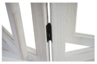 Paravent Fotogalerie II mit Fotorahmen 161x125x2cm ~ weiss