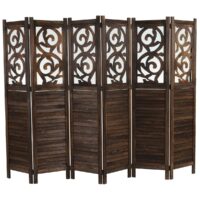 Paravent Istanbul Ornamente braun