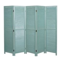 Paravent JAM-C30 Raumteiler Shabby Vintage 170x205cm