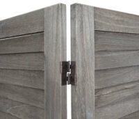 Paravent JAM-G30 Trennwand Sichtschutz Shabby 170x162cm