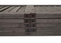 Paravent JAM-G30 Trennwand Sichtschutz Shabby 170x200cm