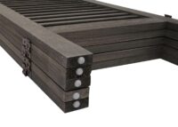 Paravent JAM-G30 Trennwand Sichtschutz Shabby 170x200cm