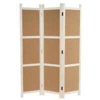 Paravent Kork Pinnwandfunktion 166x120cm