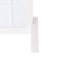 Paravent-Standfuss Raumteiler-Halter Weiss