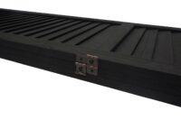 Paravent Trennwand  Shabby-Look 170x120cm - anthrazit