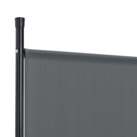 Paravent Raumteiler Huesca 6-teilig 300x171 cm Dunkelgrau