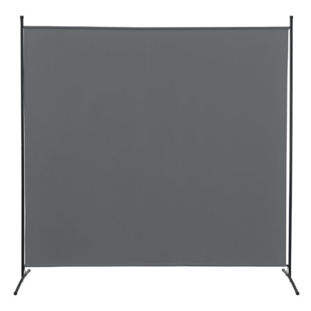 Paravent Raumteiler Tarazona 176x175cm Dunkelgrau