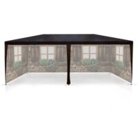 Partyzelt Pavillon Hütte Almhütte 6 x 3 Meter