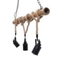 Pendelleuchte Hängelampe Industrial Vintage ~ 3x Spotlampenschirm