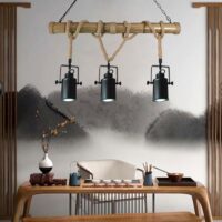 Pendelleuchte Hängelampe Industrial Vintage ~ 3x Spotlampenschirm